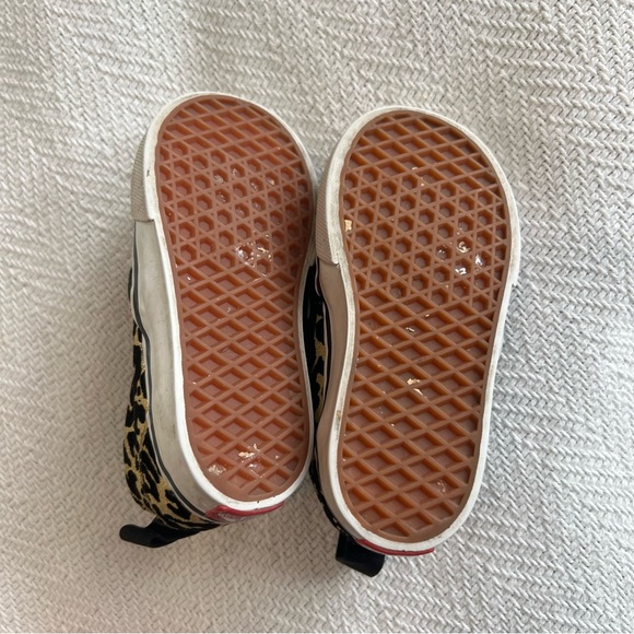 Animal print gold and black Vans size 5 - Picture 5 of 5